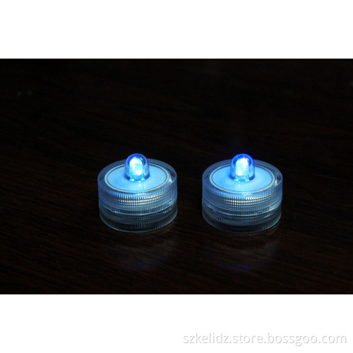 Wedding Decoration Battery LED Submersible Underwater Tea Lights